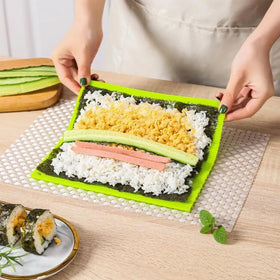 Shofilt silicone sushi mat dishwasher safe for quick cleanup
