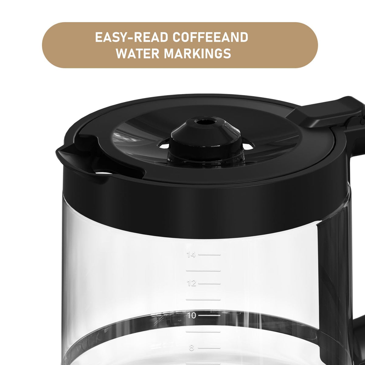 Shonshon carafe lid ensures a tight fit to prevent leaks.