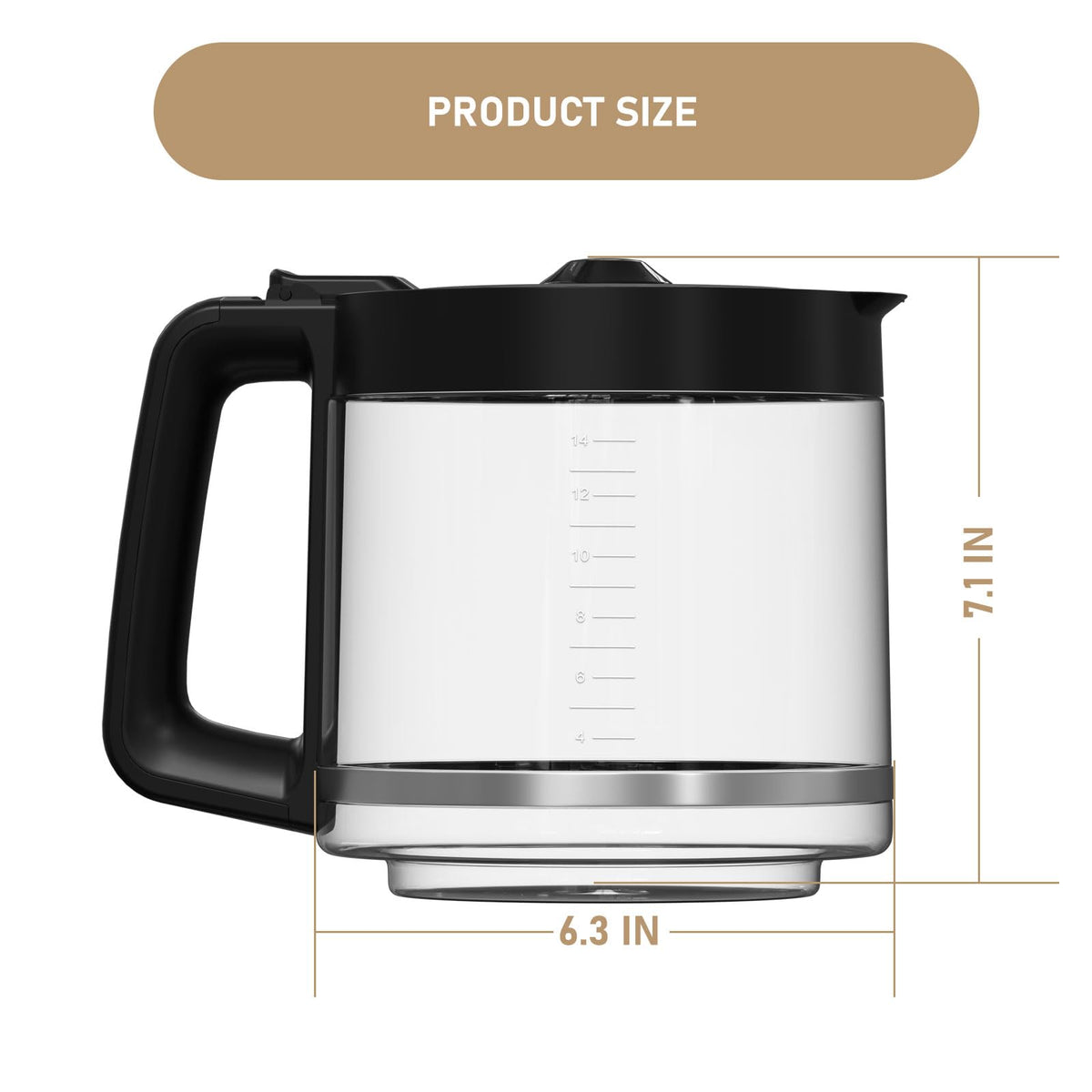 Shonshon carafe spout promotes drip-free pouring.