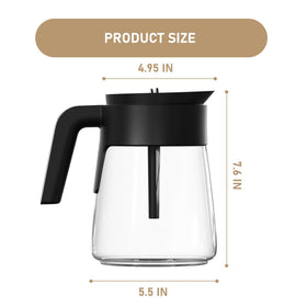 Shonshon replacement carafe compatible with Ninja models.