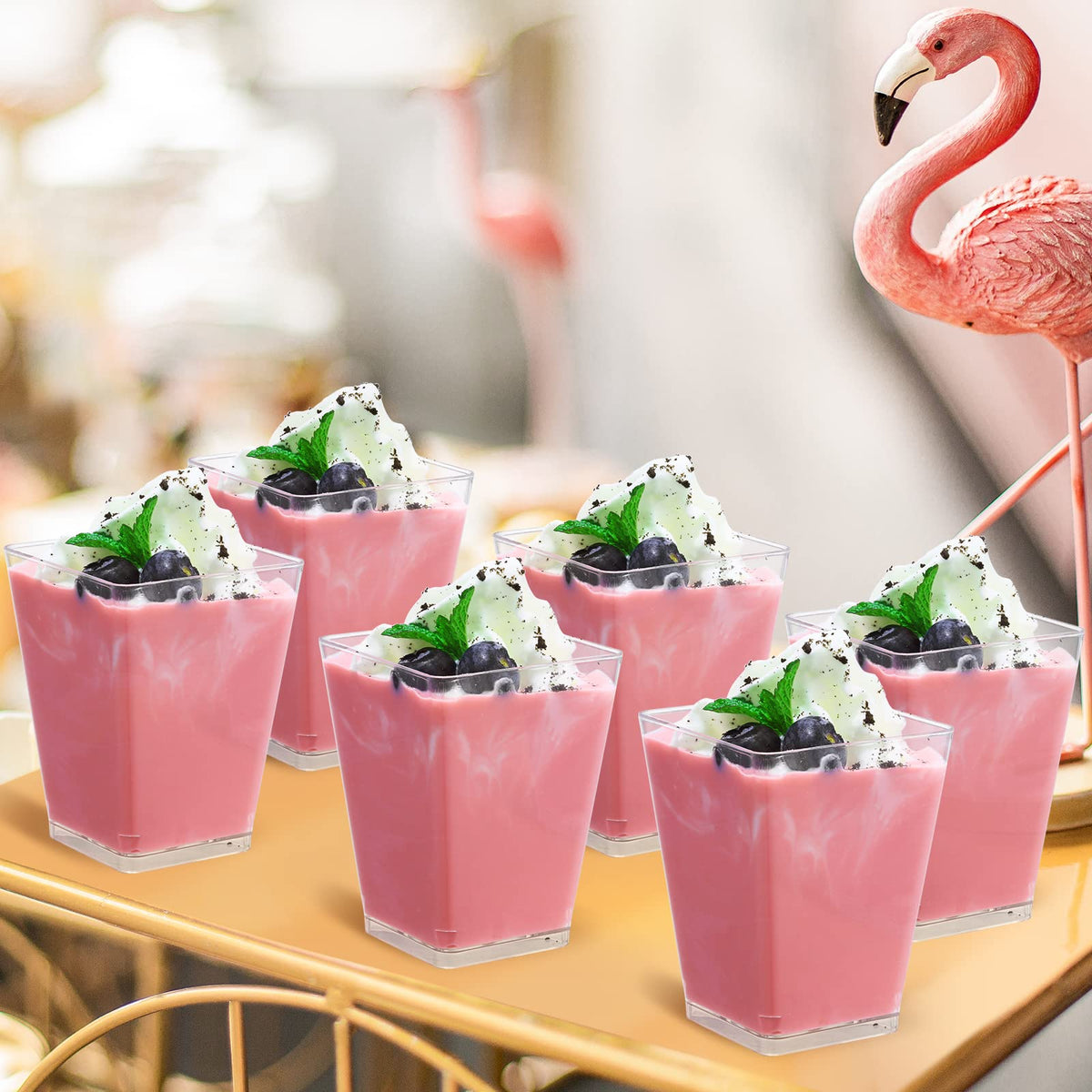Shopday cups are reusable or disposable for quick cleanup