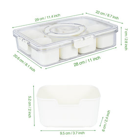 shopwithgreen dips and sauces tray supports versatile party spreads.