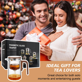 Shopwithgreen Enchanti Tea Pot easy cleaning with removable infuser