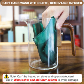 Shopwithgreen Enchanti Tea Pot spout delivering spill-proof pour and precise control
