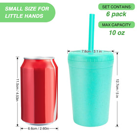 Shopwithgreen lightweight unbreakable cups are easy to handle for children and adults.