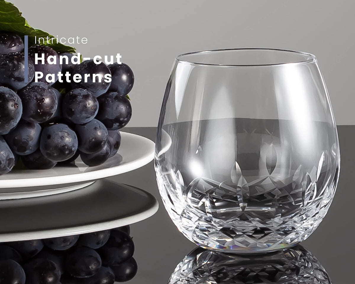 SHOSHIN stemless wine glasses durable for daily use and versatile beverage serving.