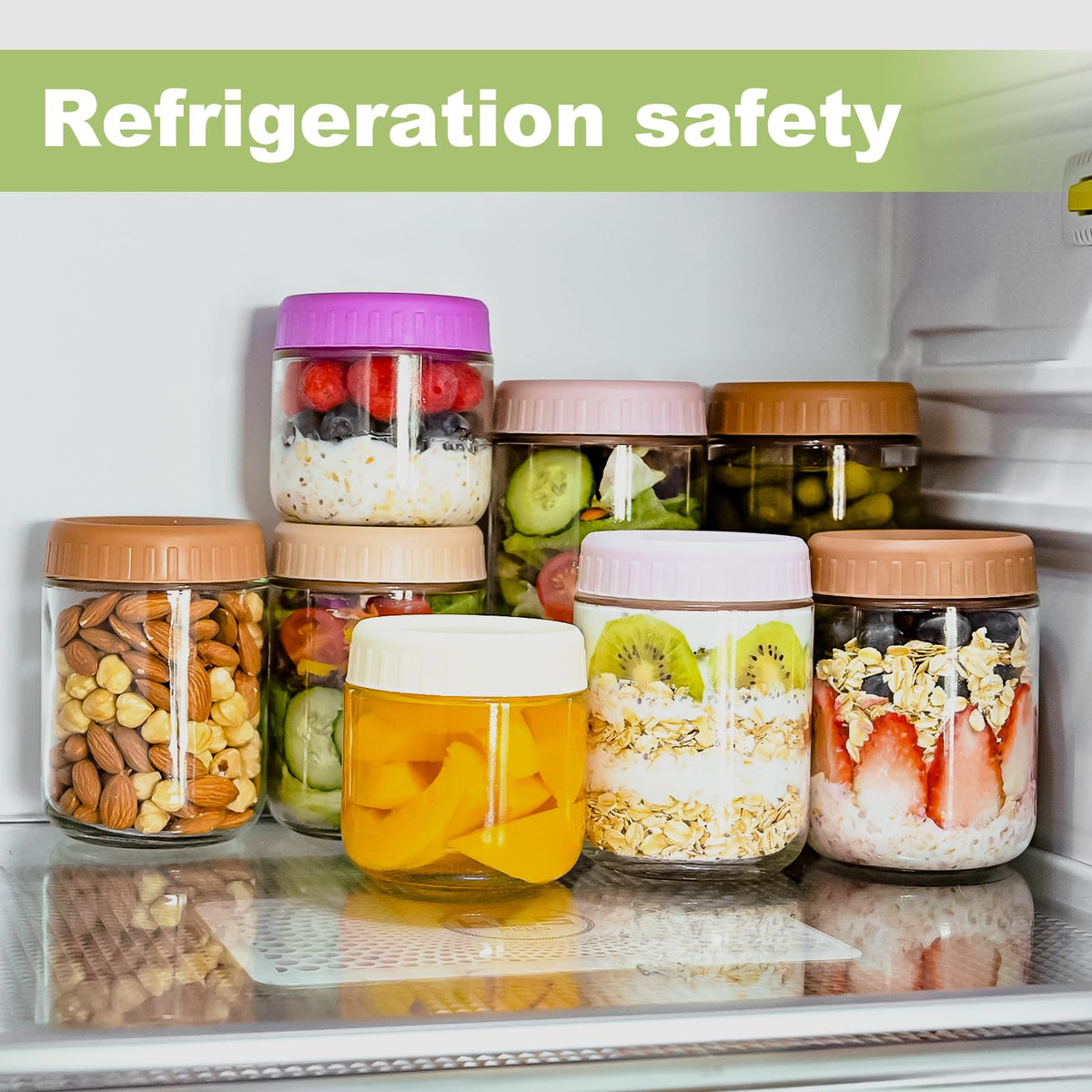 SHOWIN meal prep containers support organized, on-the-go snacking and planning.