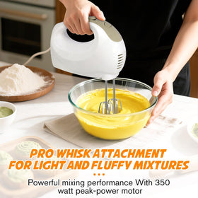 Showvigor mixer supporting baking and cooking tasks with versatile results