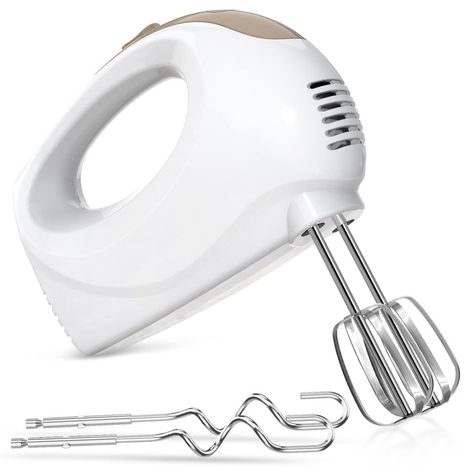 Showvigor electric hand mixer with five-speed control for precise mixing
