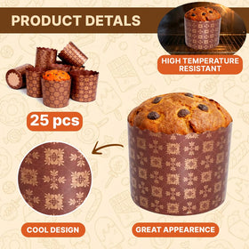 SHSH Trade Group oven and microwave safe paper mold for versatile heating