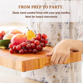 SHUMARU pro-grade XL surface handles large roasts and vegetables