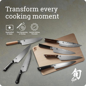 Shun Classic Nakiri care and sharpening support.