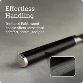 Damascus-look blade reduces sticking on Shun Classic paring knife