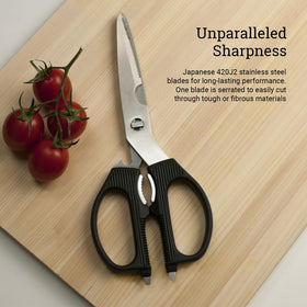 Shun detachable blades illustrated for effortless cleaning and maintenance
