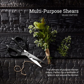Shun kitchen shears nutcracker feature enabling quick, effortless nut cracking