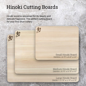 Shun Small Hinoki Cutting Board used for charcuterie presentation.