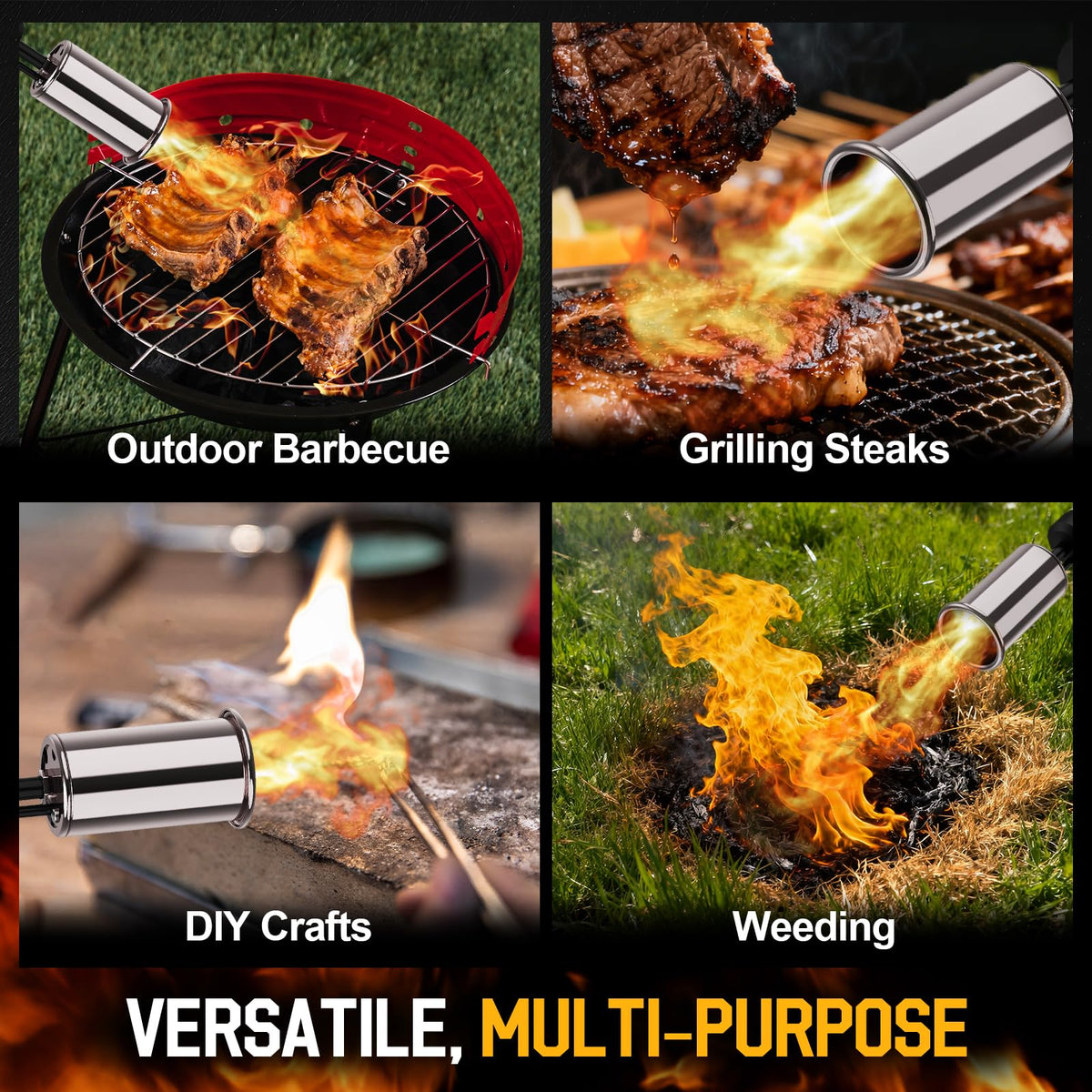 Siasky lightweight, durable torch for portable outdoor use
