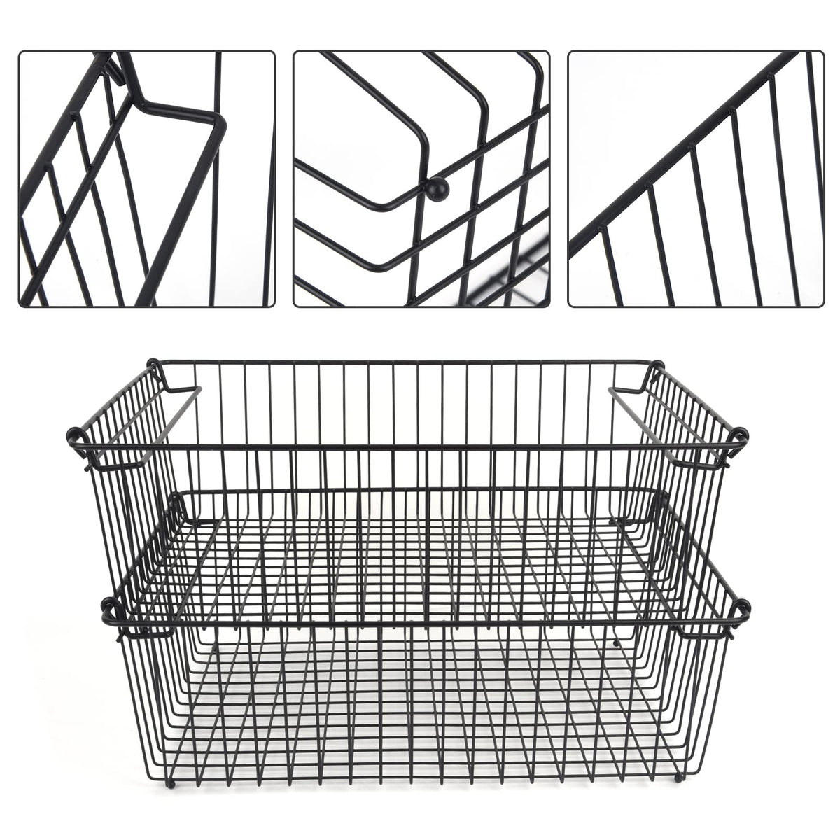 SIBAO XXL basket on counter with fruit for easy access