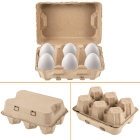 Brand-label-ready Sibosen egg cartons for branding at markets and shops.