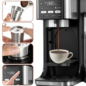 Sibosen full-perforation design for even extraction and rich flavor