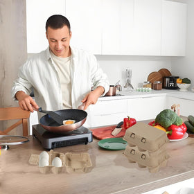 Sibosen multi use egg cartons for crafts and farms
