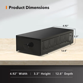 SICHEER K Cup Drawer open view highlighting easy pod access