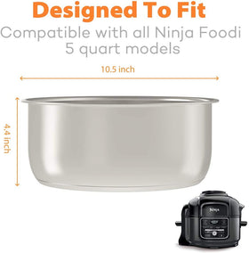 SICHEER stainless steel inner pot safety image highlighting durable, chemical-free cookware