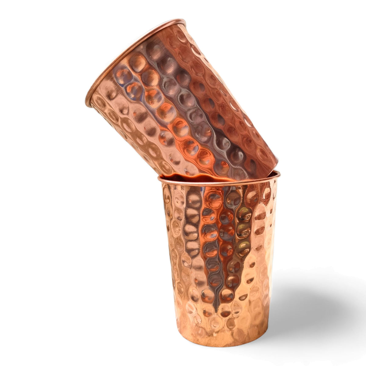 Siddhivinayak Overseas copper glasses showcase luxurious design for upscale dining