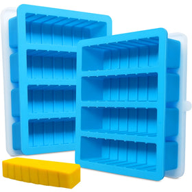 Sidosir butter silicone mold with lid, outer view highlighting four cavities for easy portioning.