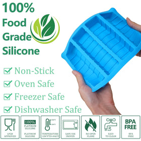 Dishwasher-safe design and wide temperature range enable versatile cleanup and use.