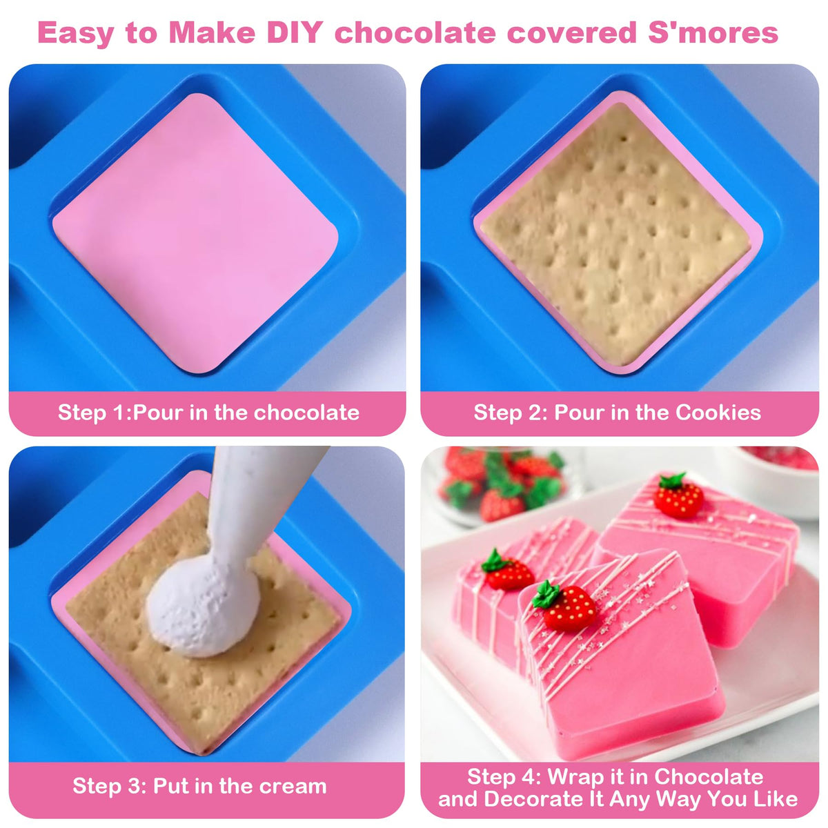 Sidosir oven-safe silicone mold endures -40 to 230 C for versatile use.
