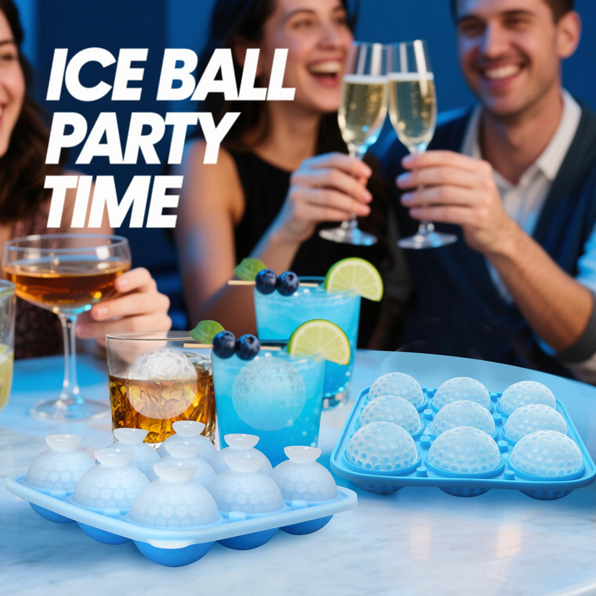 Sidosir whiskey cocktail ice balls enhance presentation