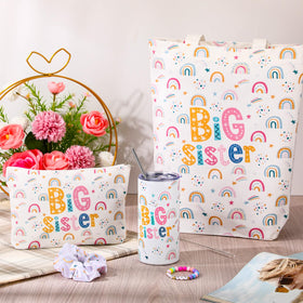 Sieral gift set designed to celebrate sister bonds with cohesive styling.