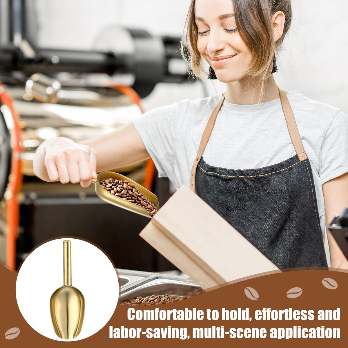 Sieral gold kitchen dining tools for buffet and tea service