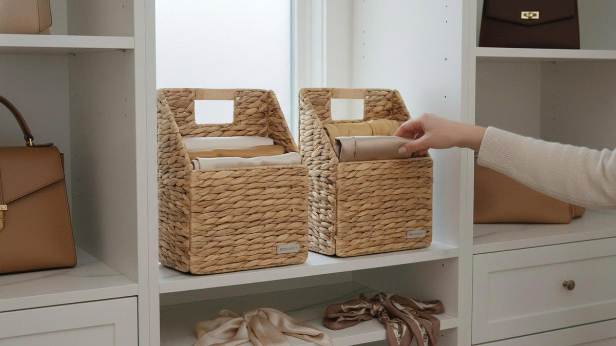 Durable metal frame supports the woven basket for long-lasting use by Sieusalevn.