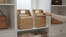 Durable metal frame supports the woven basket for long-lasting use by Sieusalevn.