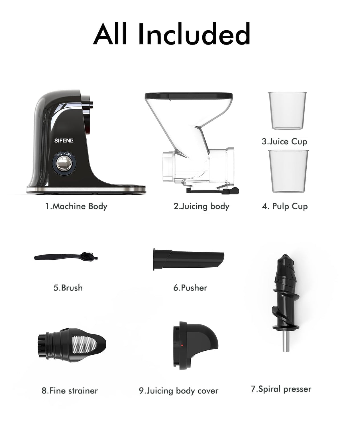 SiFENE Non-BPA Construction supports safe at-home juice making