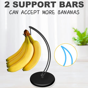 Signice banana tree hanger modern design enhances kitchen decor.