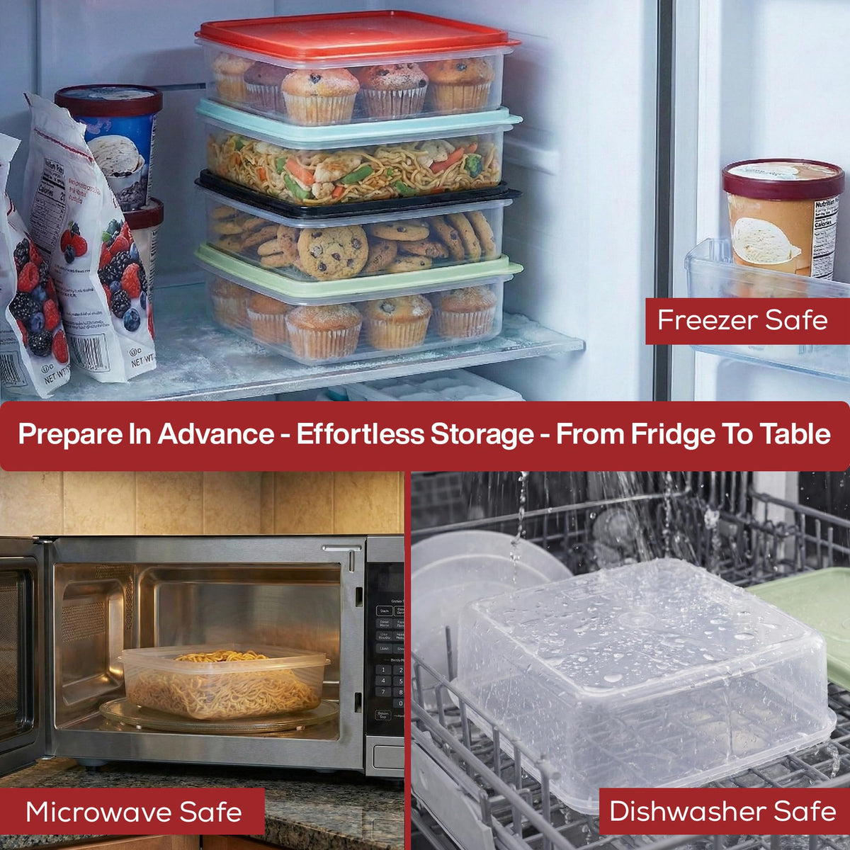 Signora Ware to-go lunch container for portable meals on the move.