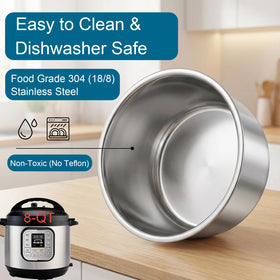 Siireemuu 3-ply base ensures even heat during pressure cooking