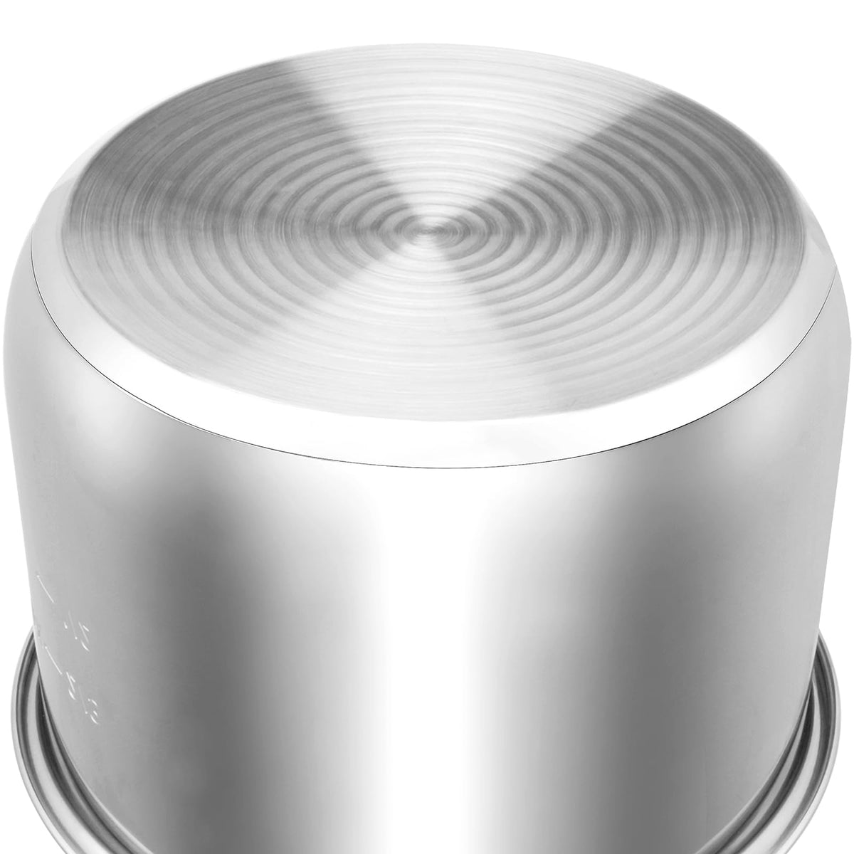 Siireemuu 6QT inner pot base detail highlights thick 3-ply bottom.
