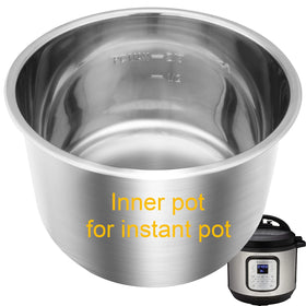 Siireemuu 6QT inner pot front view for reliable Instant Pot performance.