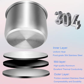 Siireemuu dishwasher-friendly inner pot for easy cleaning after cooking.