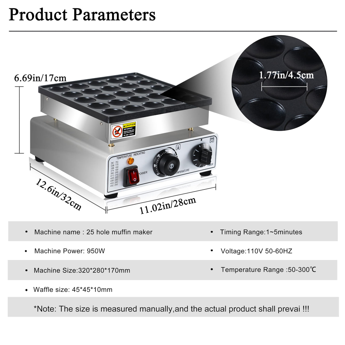 SIJIDING Mini Pancake Maker batch cooking in action for fast service.