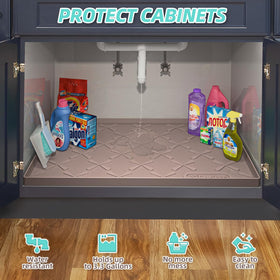 SIKADEER 15-size options fit most cabinets for customized protection.