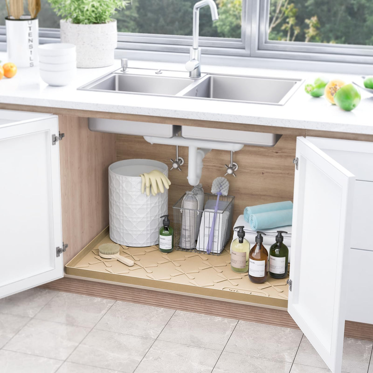 SIKADEER silicone mat BPA-free and waterproof for easy cleanup