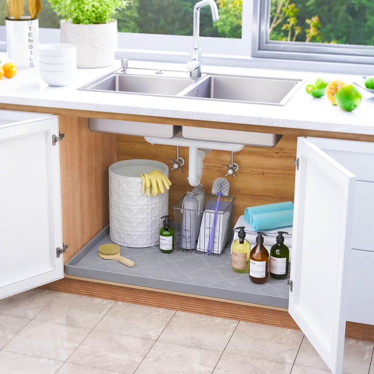 SIKADEER silicone mat with waterproof surface for easy cleaning