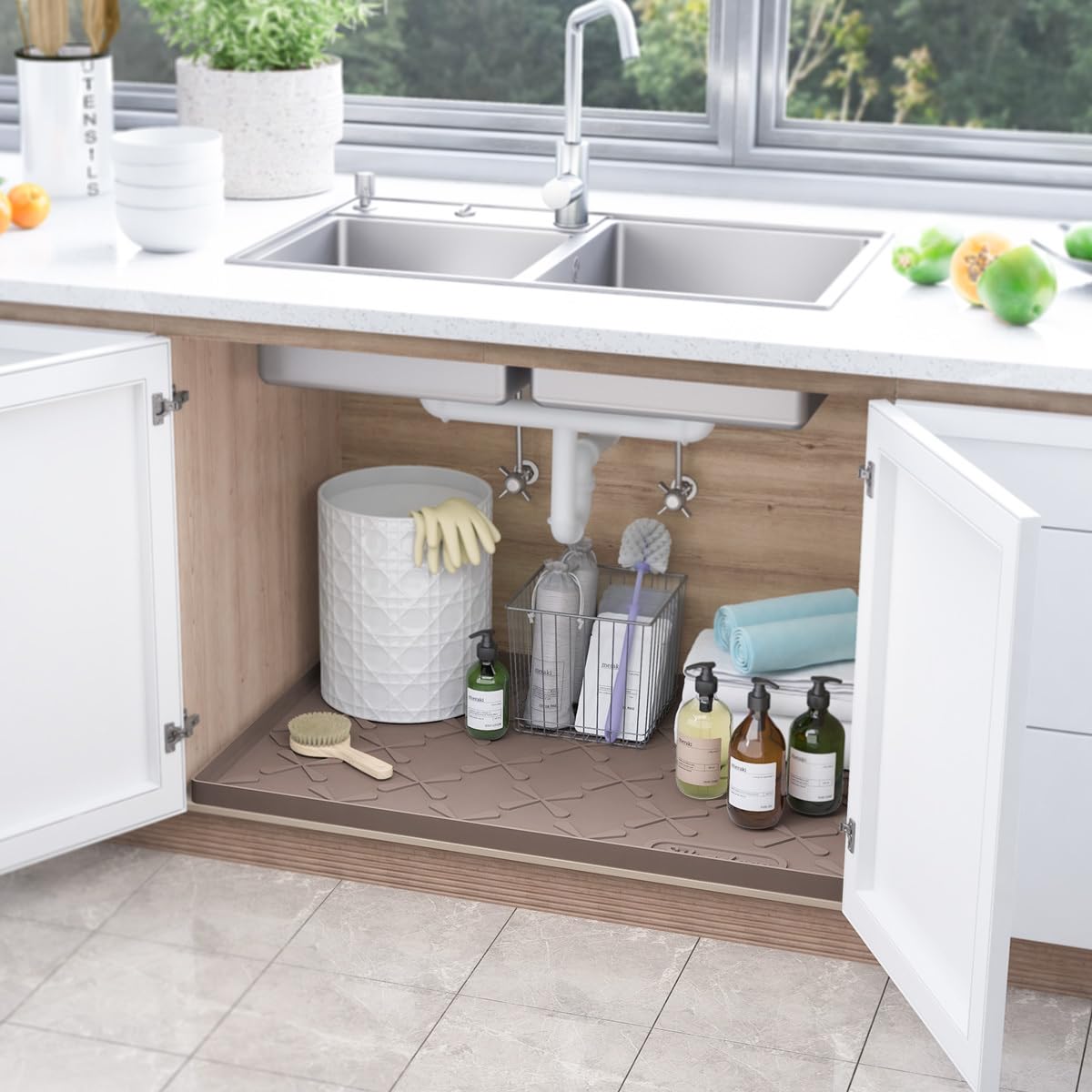 SIKADEER silicone protector with waterproof surface is easy to wipe clean.