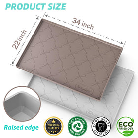 SIKADEER anti-slip texture keeps bottles and tools from sliding.