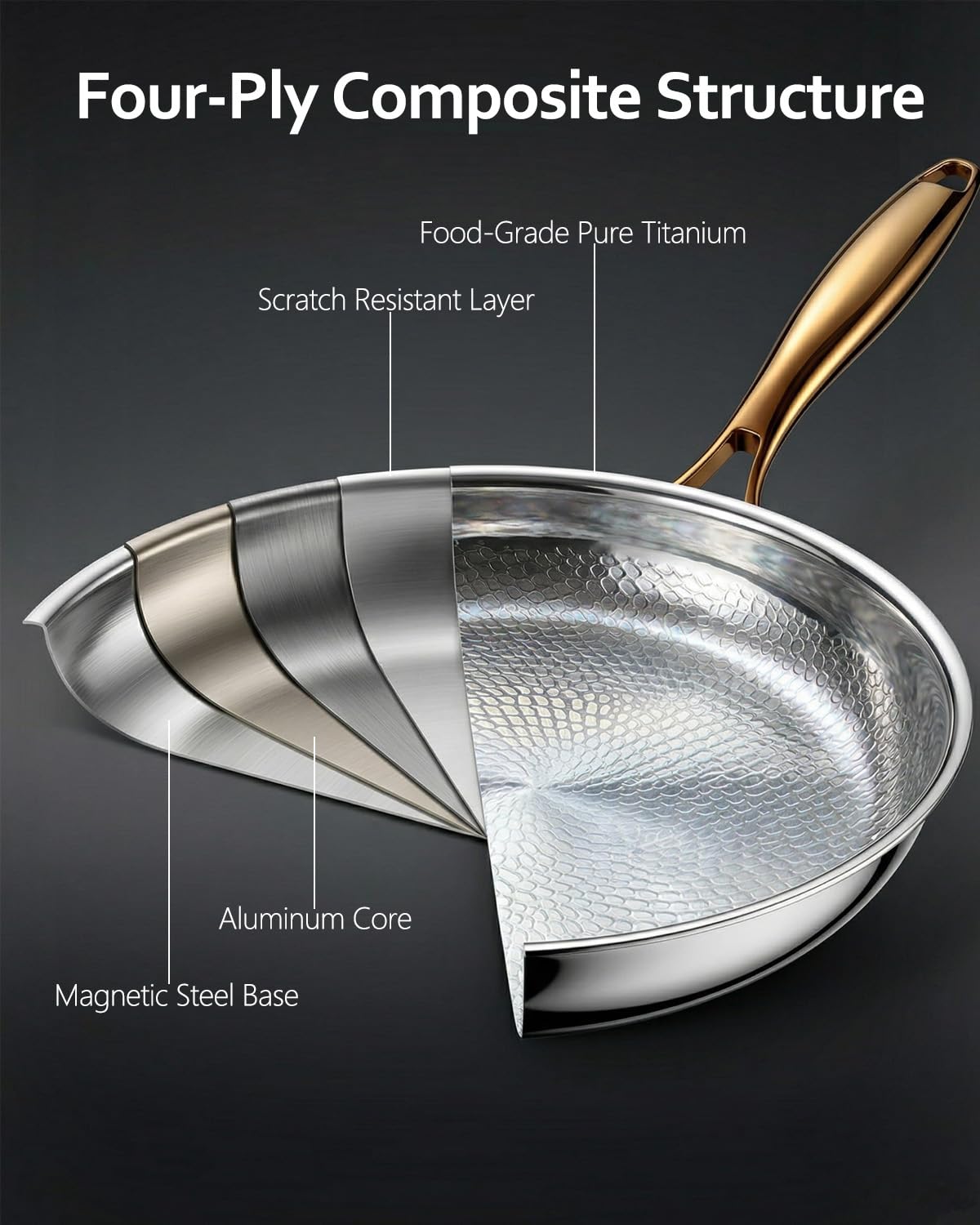 Sikiilu durable and lighter than cast iron.